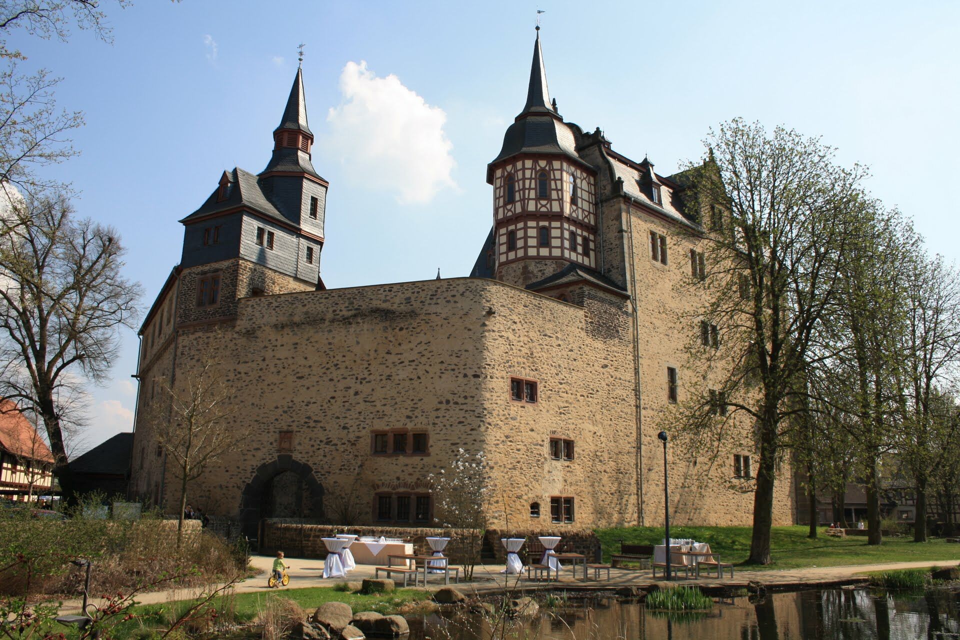 Hotel Schloss Romrod ภายนอก รูปภาพ